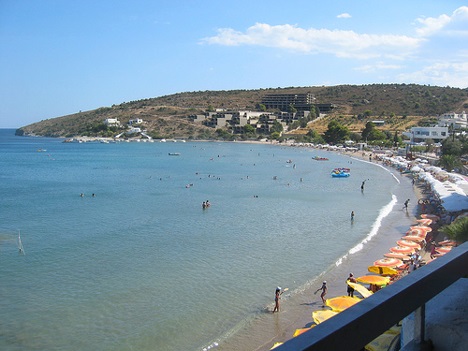 Aegina Beach in Greece
